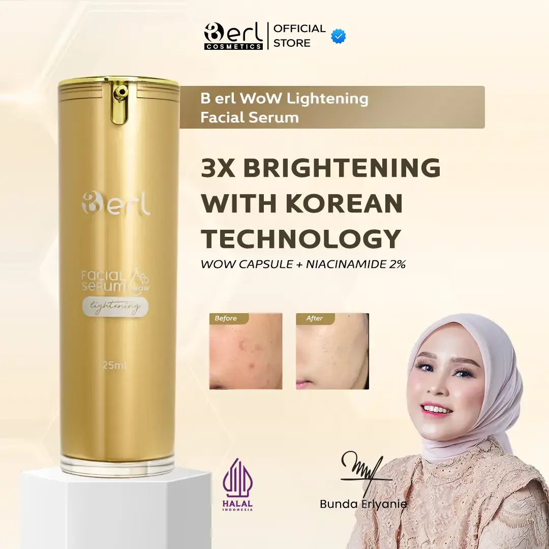 B erl Wow Lightening Facial Serum